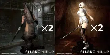 사일런트 힐 2 레드 피라미드 싱 버블 헤드 간호사 피규어 2종 4점