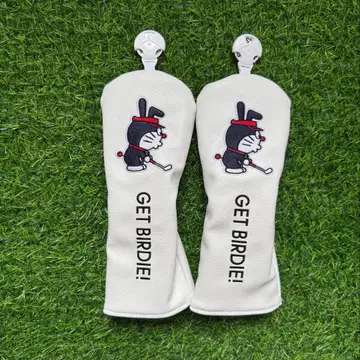 새상품 2세트 도라에몽 골프클럽 헤드커버 UT+UT 화이트