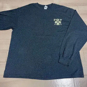 POT 롱 T 그레이 XL