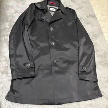 LESMUES 레미유 체스터 코트 4개 버튼 블랙