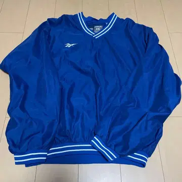 리복 나일론 자켓 XXL 파랑