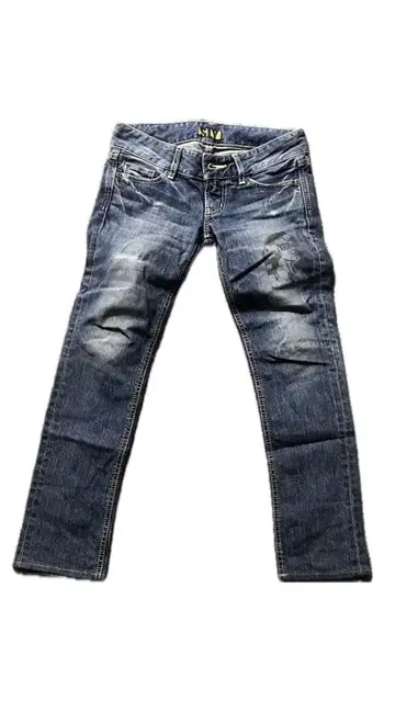 SLY 로우라이즈 데님 헤이세이 y2k