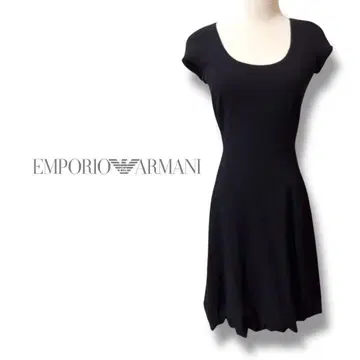 EMPORIO ARMANI 블랙 원피스