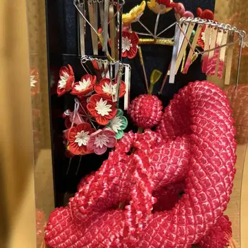 일본 의류 머리 장식 세트 꽃 모티브 시치고산