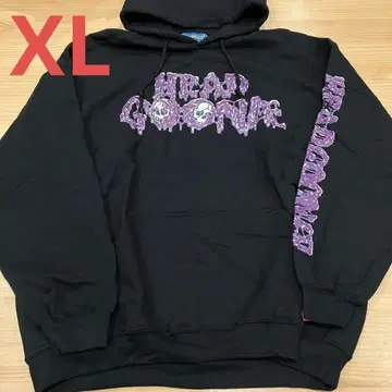 미사용 새상품 HEADGOONIE 후드티 BLACK/XL