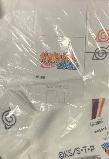 NARUTO GU 셋업 양말 새상품 미개봉 미사용 즉시 구매