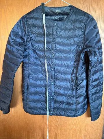 Alpine 다운 90% 자켓 네이비 스냅 버튼