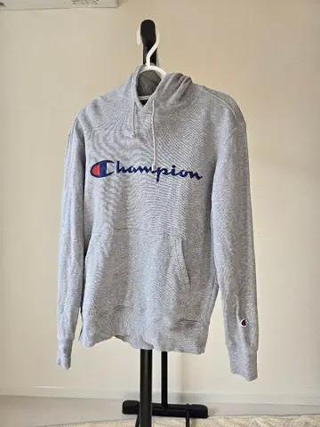 챔피언 그레이 후드티