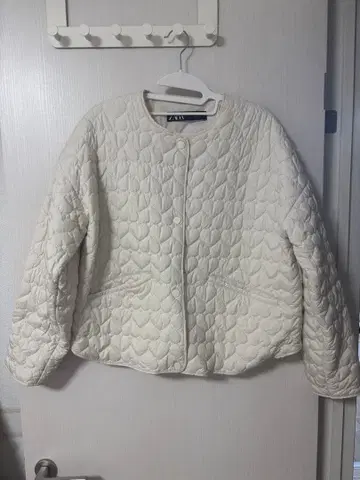 ZARA 하트 아우터 퀼팅 자켓