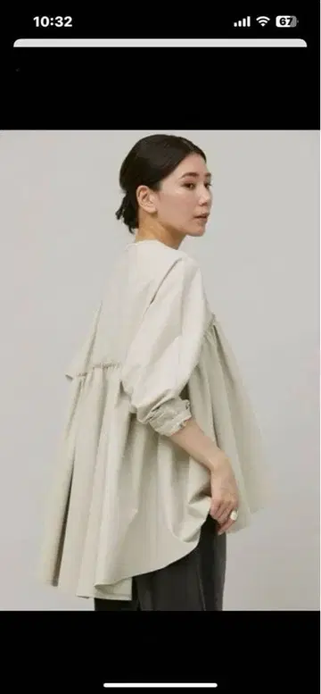 캘런솔로지 분또 개더 풀오버