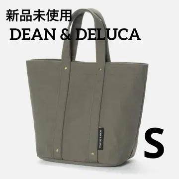미사용 새상품 DEAN & DELUCA 코튼 토트백 S 카키