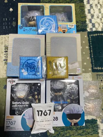 주술회전 고죠 사토루 게토 스구루 피규어 넨도로이드 룩업