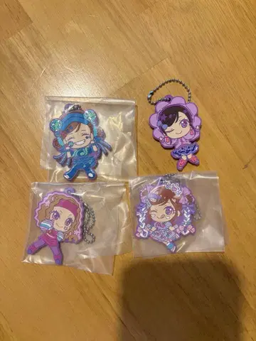 시나코 키링 4개 세트