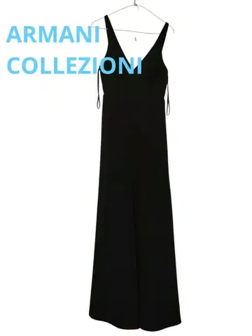 1 컨디션 최상 아르마니 콜레치오니 슬리브리스 롱 원피스
