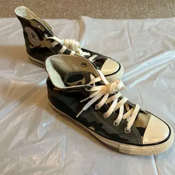 ALL STAR 카모 패턴 하이컷 스니커즈