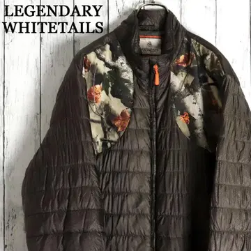 레어! LEGENDARY 카모플라주 절개 리얼트리 충전솜 퀼팅 자켓