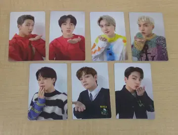 BTS JPFC 모바일 W회원 계속 혜택 트레이딩 카드 7장 묶음 판매