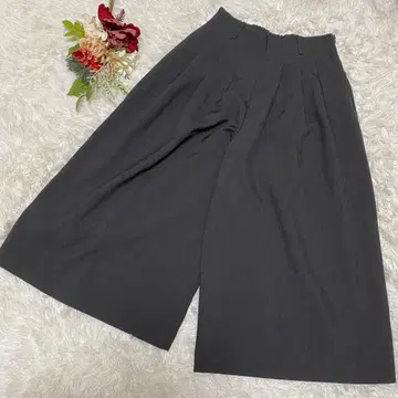 미쉘클랑 [ MICHEL KLEIN ] 다크 그레이 가우초 팬츠 38