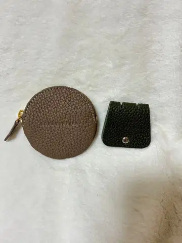 BONAVENTURA 라운드 코인 케이스 케이블 홀더 세트