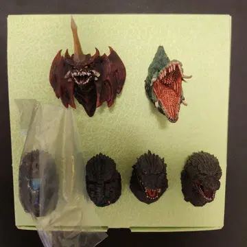 고질라 제일복권 몬스터 헤드 마그넷 6종 디스트로이어 비올란테