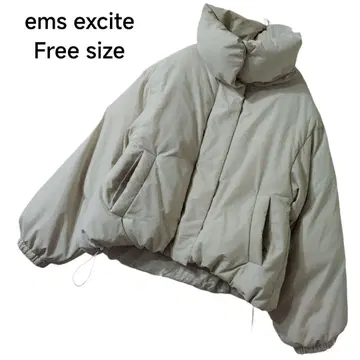 ems excite 충전솜 숏 자켓 F 사이즈