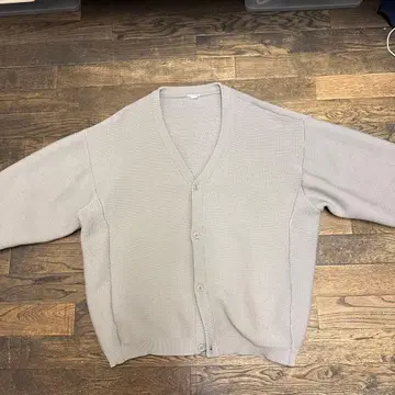 Relume 그레이 V넥 가디건