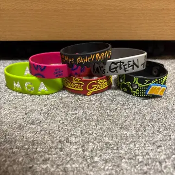 MrsGreenApple 러버 밴드 6개 세트