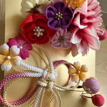 일본 의류 머리 장식 세트 성인식 입학식 졸업식 결혼식