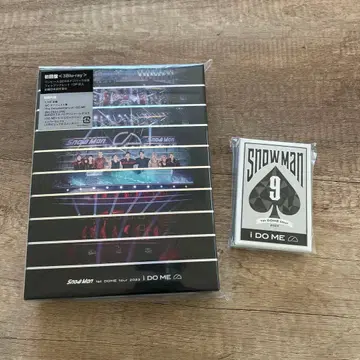 Snow Man 2023 i DO ME Blu-ray 카드놀이 세트