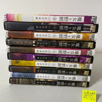 마녀와 야수 1~10권 10책 세트 사타케 유키노리