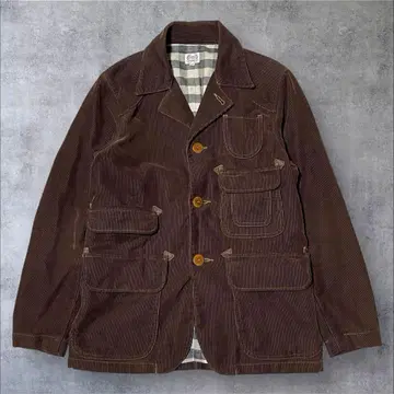 플랫 헤드 GLORY PARK 헌팅 자켓 코듀로이