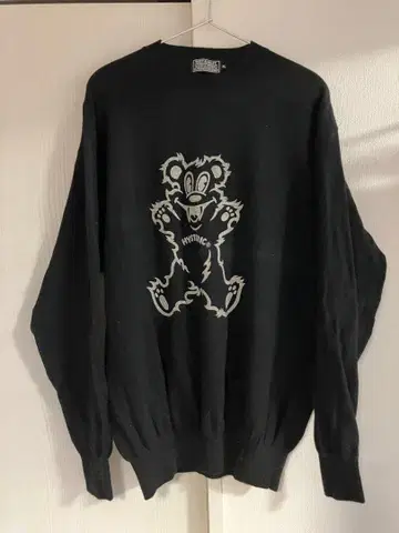 HYSTERIC GLAMOUR 블랙 니트 XL