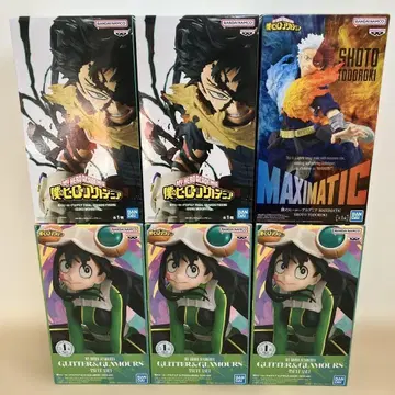 나의 히어로 아카데미아 피규어 6개 세트 미개봉 새상품 묶음 판매