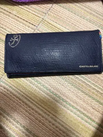 CASTELBAJAC 장지갑 블랙 컬러풀 중고