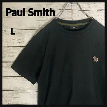 PS Paul Smith 폴스미스 T셔츠 L 블랙 원 포인트