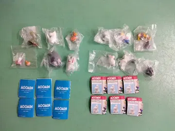 무민 피규어 마스코트 1&2 풀 컴프 전 6종 모란 스틴키