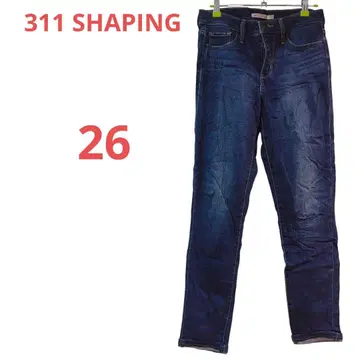 선착순 311 SHAPING [ 26 ] SKINNY 데님 블루