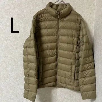 새상품급 카키 다운 자켓 L