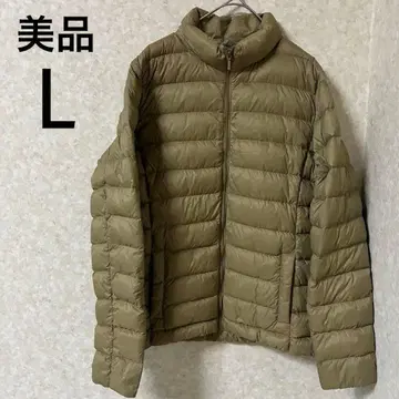 새상품급 카키 라이트 다운 자켓 L