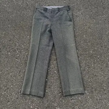 하운드투스 패턴 슬랙스 vintage 70s~90s Yzip