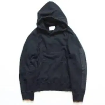 stein 오버사이즈 리빌드 스웨트 후드 블랙