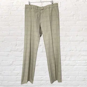 12287 폴 스미스 체크 무늬 캐주얼 팬츠 XL