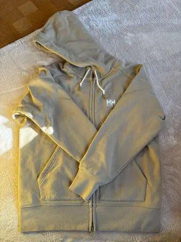 HELLY HANSEN 베이지 후드티