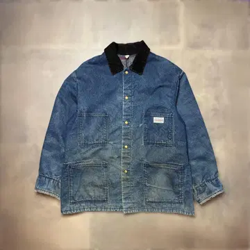 80년대 USA제 카터스 데님 커버올 XL 상당