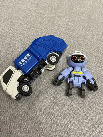 타카라 토미 잡 레이버 쓰레기 수거차 청소차