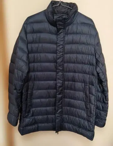 유니클로 남성용 울트라 라이트 다운 네이비 다운 자켓 XL