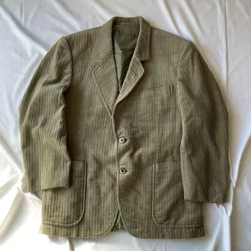 00s 코듀로이 테일러드 자켓 그런지 Y2K 헤이세이 구제 의류 인기