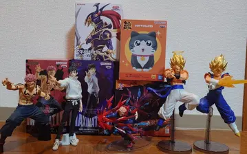 드래곤볼, 주술회전 등 피규어 7체 세트