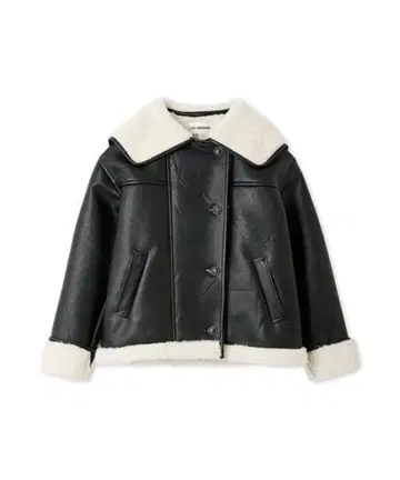 LILY BROWN 빅칼라 보아 자켓