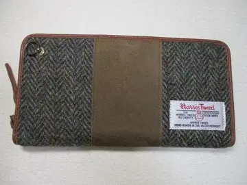 하자품 새상품 지갑 장지갑 라운드 잼홈메이드 해리스 트위드 콜라보